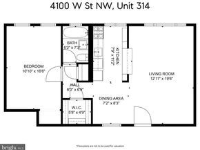 4100 W Street NW 314, Washington DC 20007