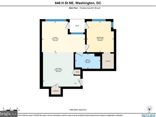 646 H Street NE 406, Washington DC 20002