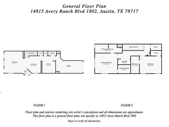 14815 Avery Ranch BLVD 1802, Austin TX 78717