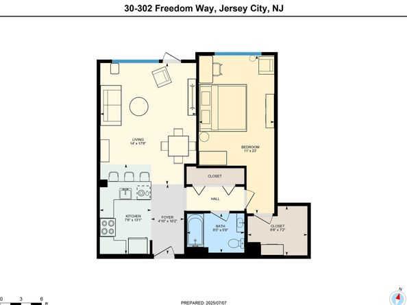30 Freedom Way 302, Jersey City NJ 07305