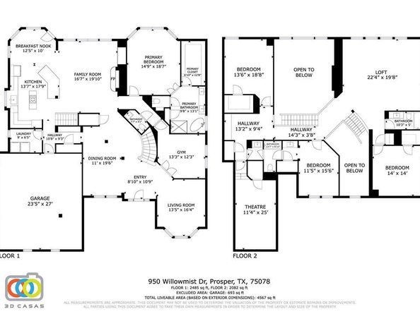 950  Willowmist Drive , Prosper Texas 75078