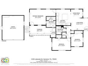 1328  Lakeside Drive , Garland Texas 75040