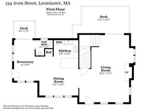 134 Avon St, Leominster MA 01453