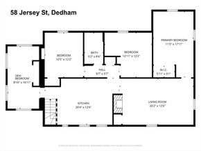 58 Jersey St, Dedham MA 02026