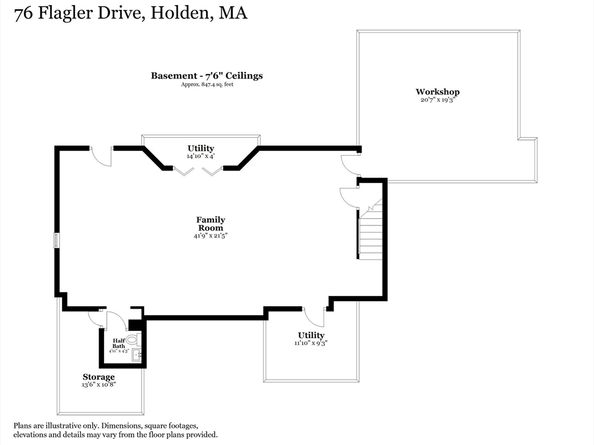 76 Flagler Dr., Holden MA 01520