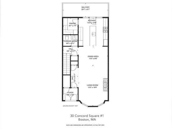 30 Concord Square 1, Boston MA 02118