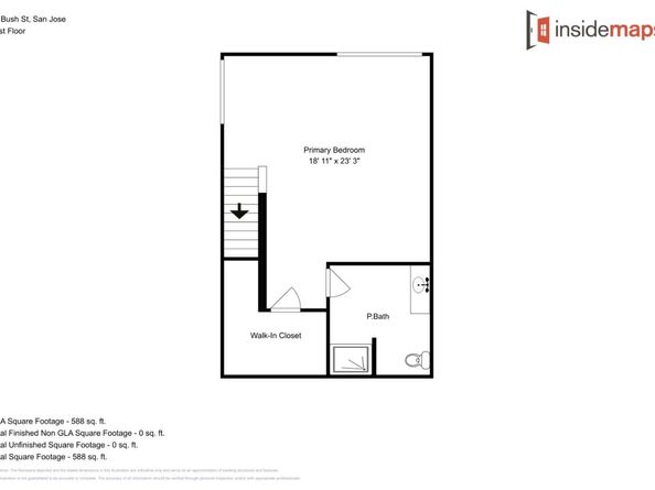 88 Bush Street 2160, San Jose CA 95126