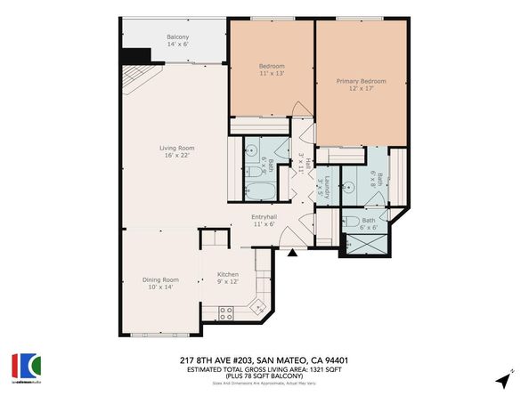 217 8th Avenue 203, San Mateo CA 94401