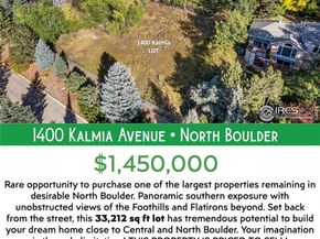 1400 Kalmia Avenue, Boulder CO 80304