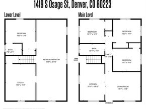 1419 S Osage Street, Denver CO 80223