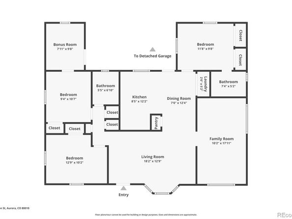 796 Kenton Street, Aurora CO 80010
