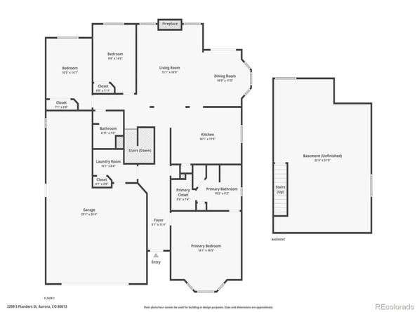 2209 S Flanders Street, Aurora CO 80013