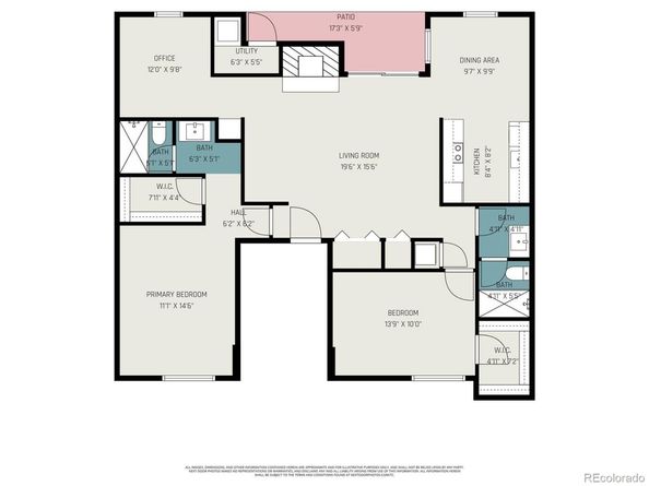 3141 S Tamarac Drive 101F, Denver CO 80231
