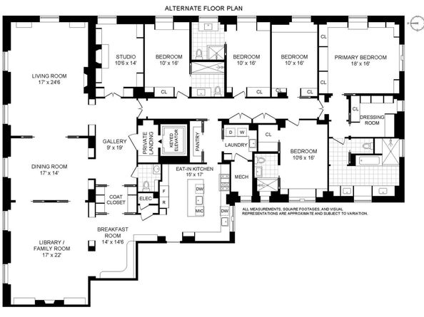 550 Park Avenue 12E, New York NY 10065