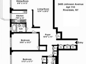 2400 Johnson Avenue 11K, Bronx NY 10463