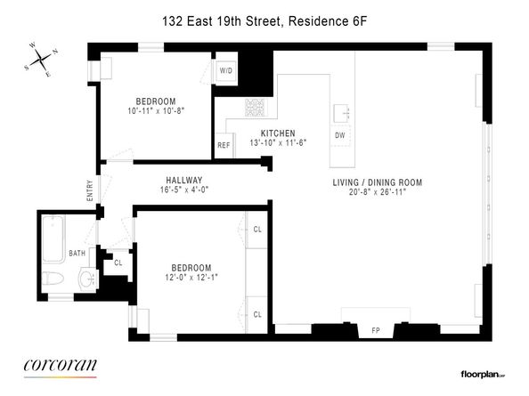 132 East 19th Street 6F, New York NY 10003