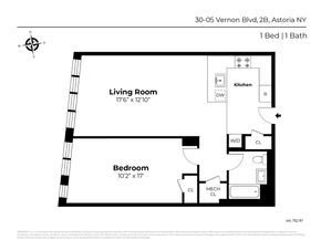 30-05 Vernon Boulevard 2B, Queens NY 11102
