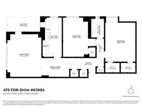 473 Fdr Drive K1004, New York NY 10002