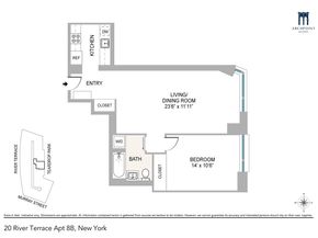 20 River Terrace 8B, New York NY 10282