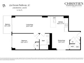 379 Ocean Parkway 5C, Brooklyn NY 11218