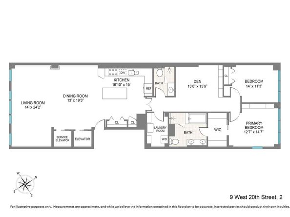 9 West 20th Street 2, New York NY 10011
