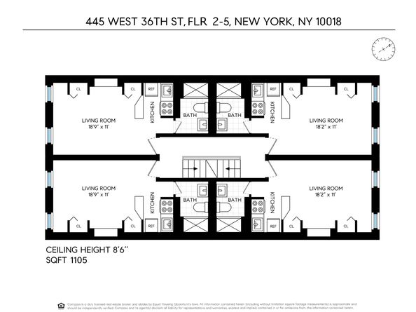 445 West 36th Street, New York NY 10018