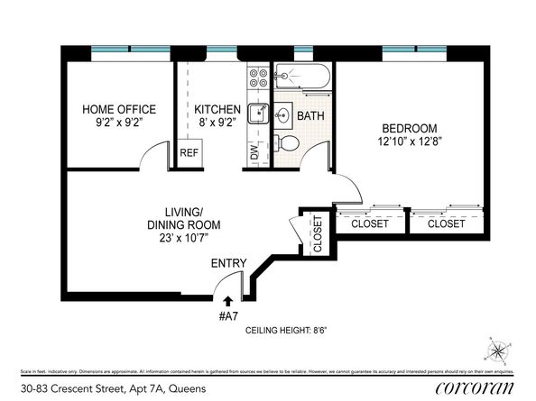 30-83 Crescent Street 7A, Queens NY 11102