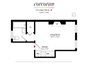 113 1/2 West 15th Street 3E, New York NY 10011