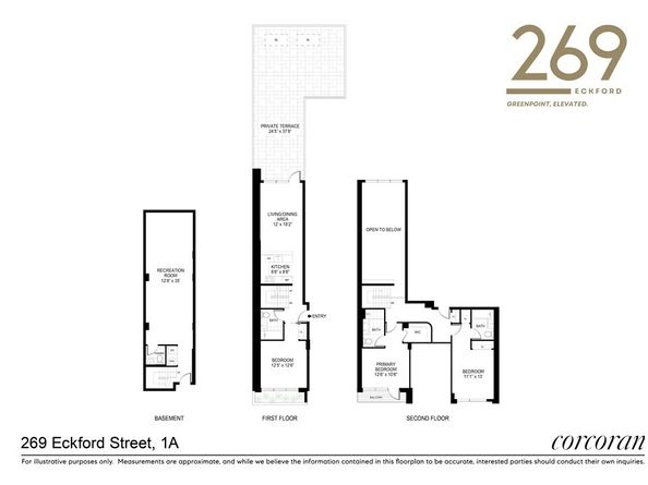 269 Eckford Street 1A, Brooklyn NY 11222