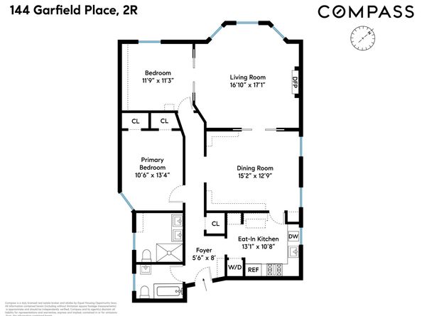 144 Garfield Place 2R, Brooklyn NY 11215