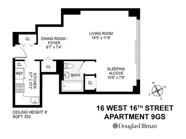 16 West 16th Street 9GS, New York NY 10011
