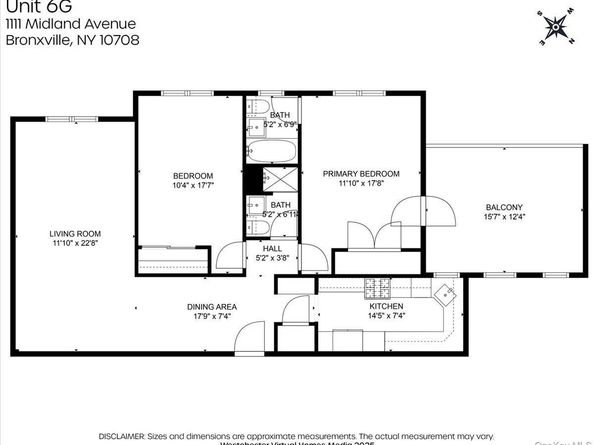 1111 Midland Avenue 6G, Bronxville NY 10708