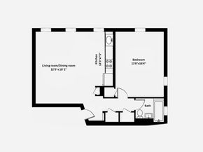 192 E 8th Street 1B, Brooklyn NY 11218