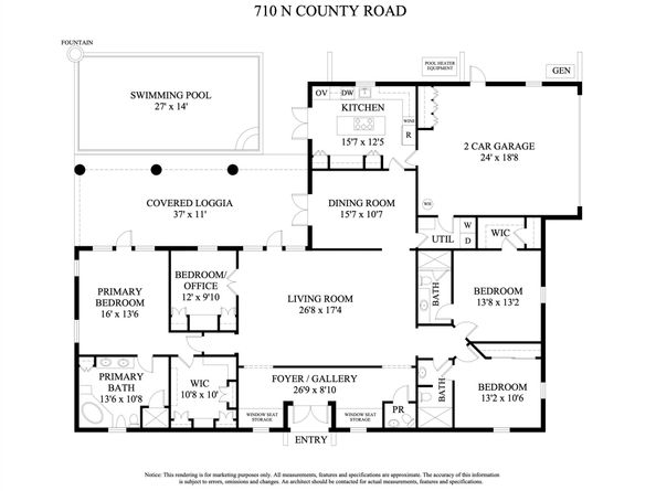 710 N County Road, Palm Beach FL 33480