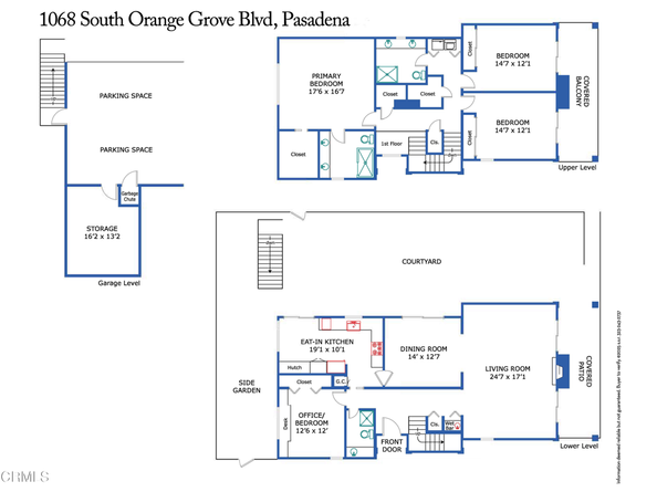 1068 S Orange Grove Boulevard, Pasadena CA 91105