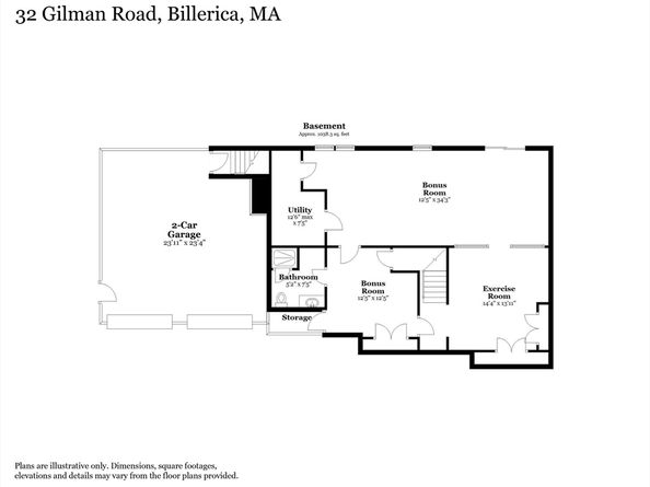 32 Gilman Rd, Billerica MA 01862