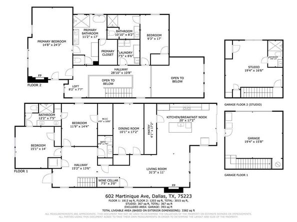 602  Martinique Avenue , Dallas Texas 75223