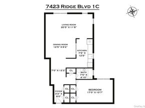 7423 Ridge Boulevard 1C, Brooklyn NY 11209