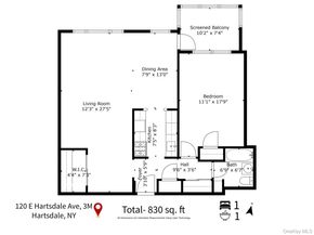 120 E Hartsdale Avenue 3M, Hartsdale NY 10530