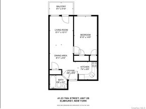 41-23 76th Street 2B, Elmhurst NY 11373