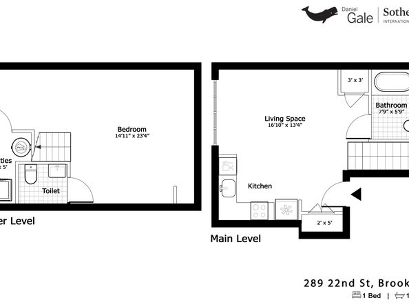 289 22nd Street 1F, Brooklyn NY 11215