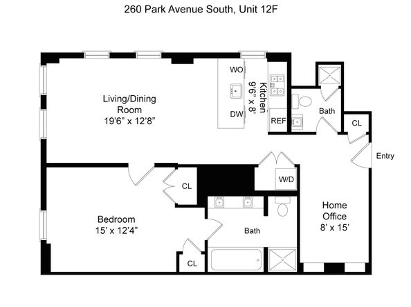 260 Park Avenue S 12F, New York NY 10010