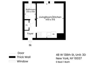 48 West 138th Street 3D, New York NY 10037