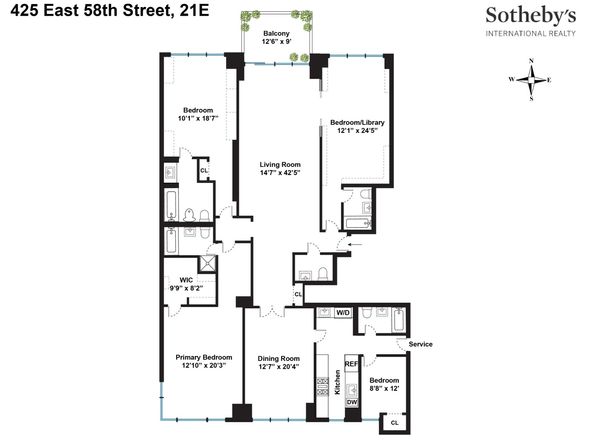 425 East 58th Street 21E, New York NY 10022