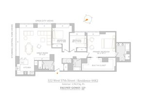 322 West 57th Street 44K2, New York NY 10019