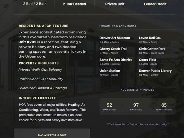 1301 Speer Boulevard 202, Denver CO 80204