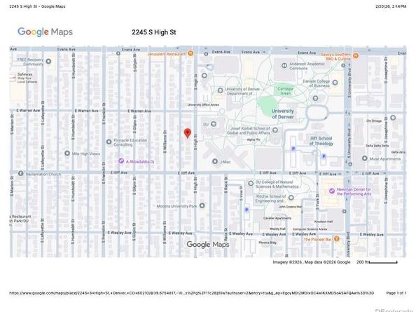 2245 S High Street, Denver CO 80210