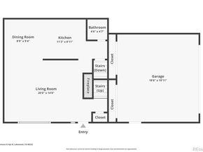 1838 S Ammons Street B, Lakewood CO 80232