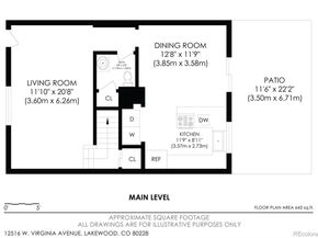 12516 W Virginia Avenue, Lakewood CO 80228