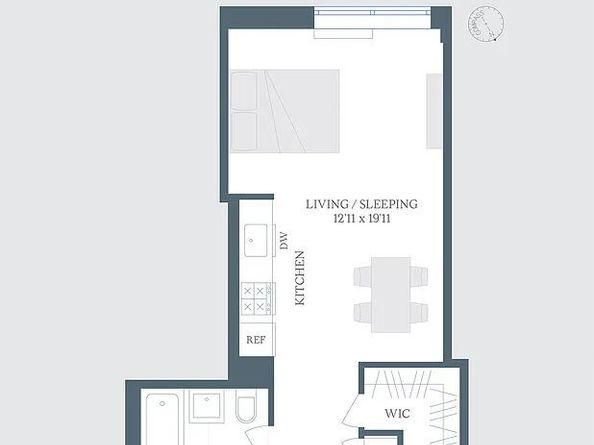 505 West 47th Street 2BS, New York NY 10036